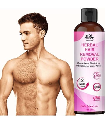 Intimify Hair Removal Powder Hair Remover Hair Removal Cream for Men 100gm