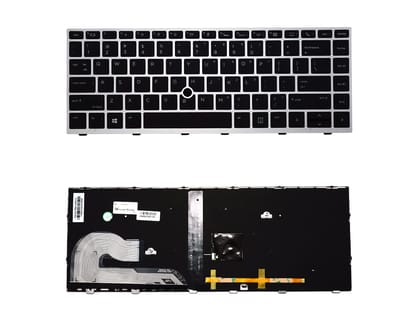 Replacement Keyboard for HP EliteBook 840 G5 with Backlit and Mouse Light