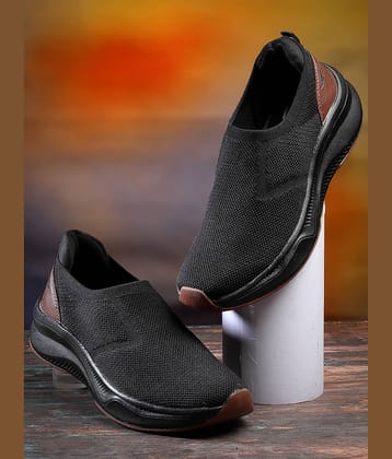 ASIAN WIND PRO-06 Black Men's Sports Running Shoes