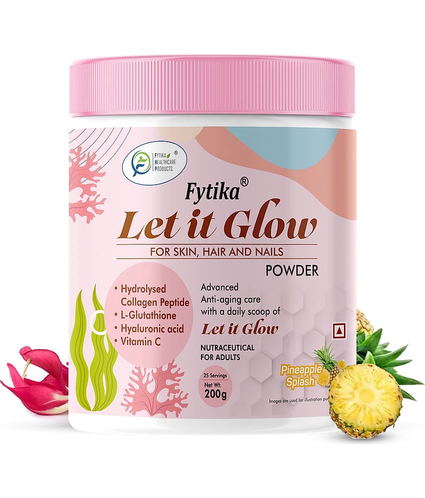Fytika Let it Glow Pineapple, Collagen Powder-200 G
