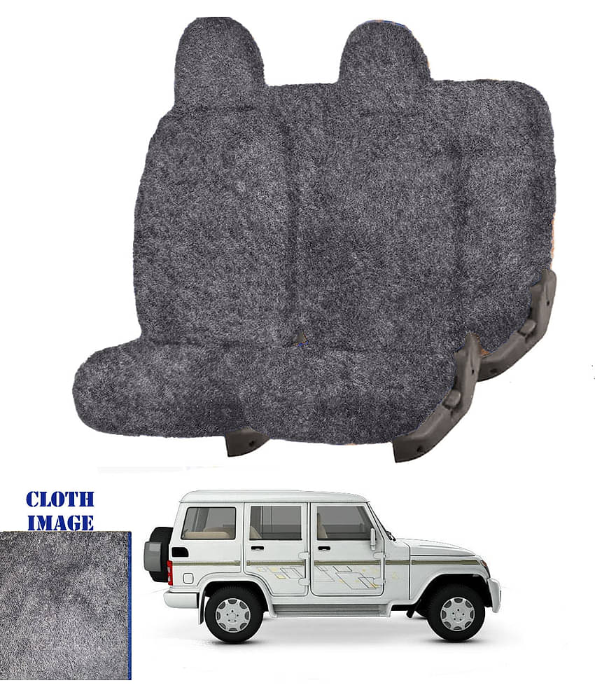 Mahindra Bolero Grey 7 Seater Car Seat Cover