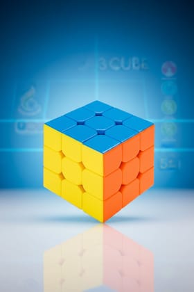 3x3 Cube for Speed Cubing & Puzzle - Pack of 1