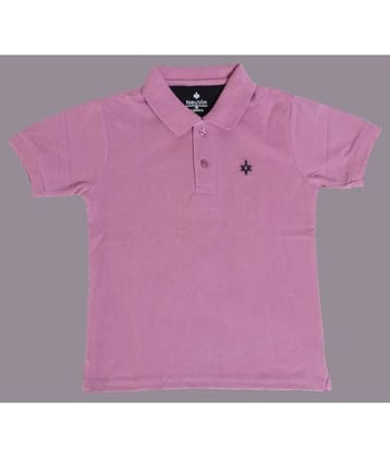 NEUVIN Pack of 1 Baby Boys Cotton Blend Polo T-Shirt ( Pink )