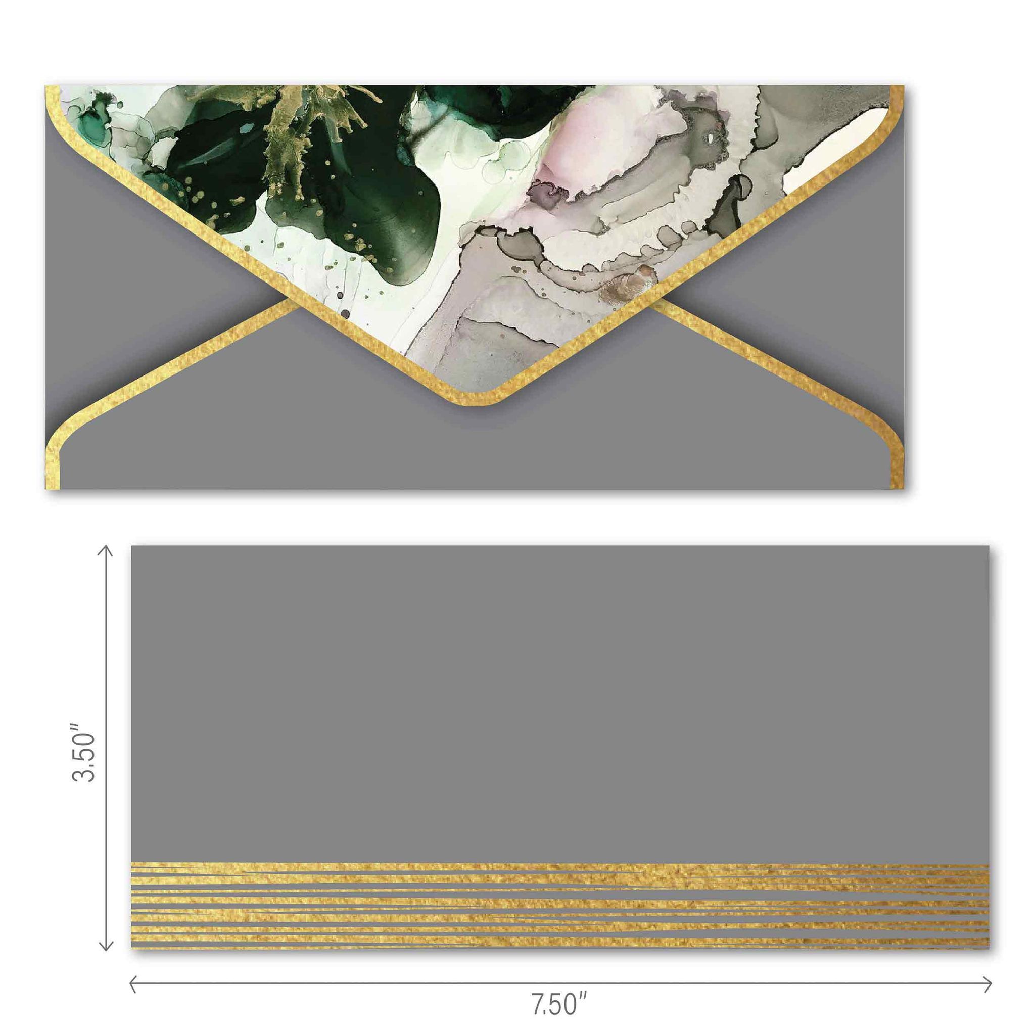Liquid Spring - Money Envelopes-Pack of 5 / No