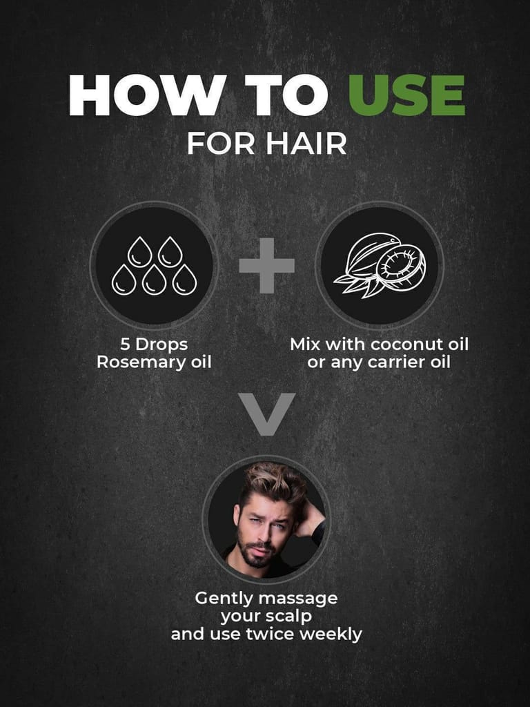 Beardo Rosemary Essential Oil