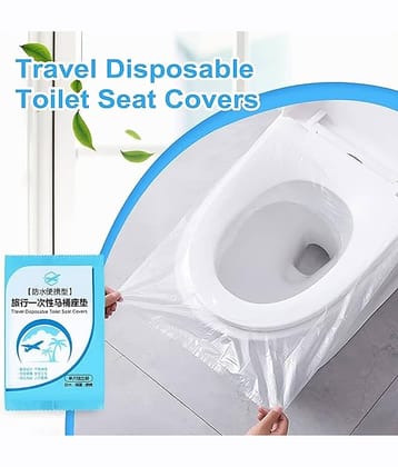 6 PCS Toilet Seat Covers Disposable Travel Pack (Pack of 1)