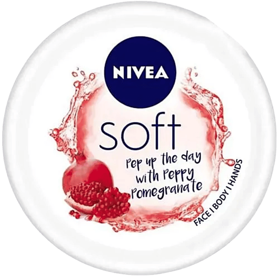 NIVEA Soft Peppy Pomegranate Light Moisturizer 100 ml
