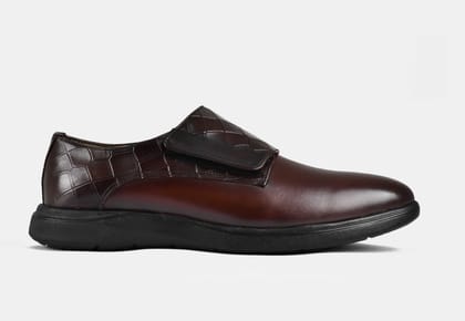 Brown Adjustable Slip -on | Aero-Flex (SALE)-UK 5