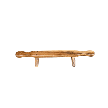 Wooden Shena Push-Up Board | Wooden Pushup Bar | Traditional Akhada Fitness Equipment | Calisthenics & Gymnastics Training | Strength & Endurance Workout | Push-Up Stand for Men & Women helps to improve upper body & wrist strength | 1 Unit