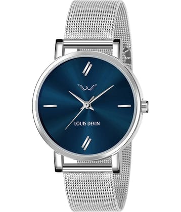 LOUIS DEVIN - Silver Metal Analog Womens Watch