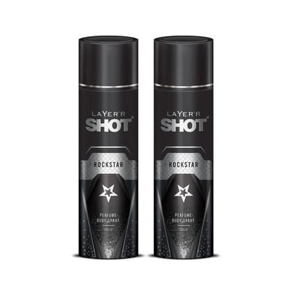 LAYER'R SHOT - LONG LASTING BODY For Men 240ml Pack Of 2