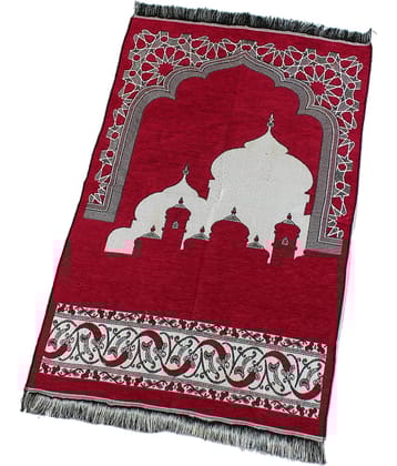 ADIRNY Pink Single Cotton Prayer Mat ( 110 X 70 cm )