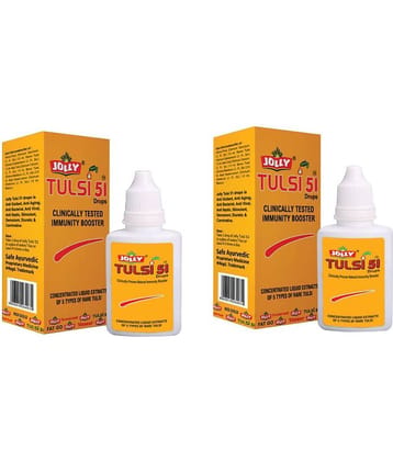 Jolly Pharma Tulsi 51 Immunity Booster Drops Liquid 48 Ml Pack of 2