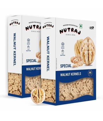 Nutraj Special Walnut Kernels - 500g (250g x 2)
