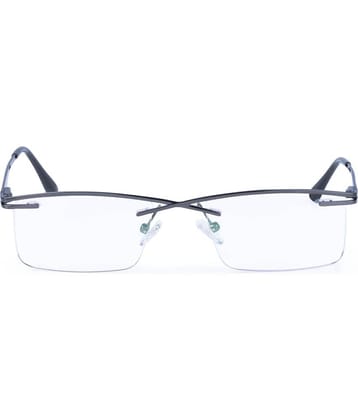 Redex Light Grey Rectangular Eyeglass Frame ( Pack of 1 )