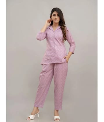 Frionkandy Pink Printed Pant Top Set - None