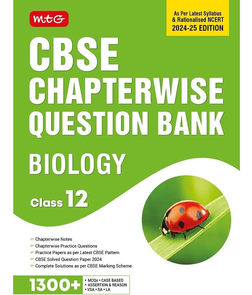 CBSE Class 12 Chapterwise Question Bank Biology