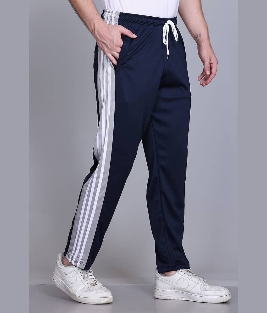 HVBK Blue Polyester Men's Trackpants ( Pack of 1 )
