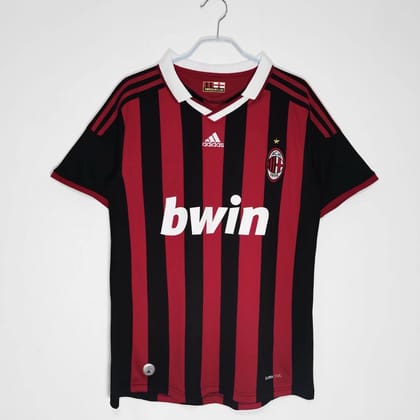 AC Milan 2009-10 Home Retro Jersey-S