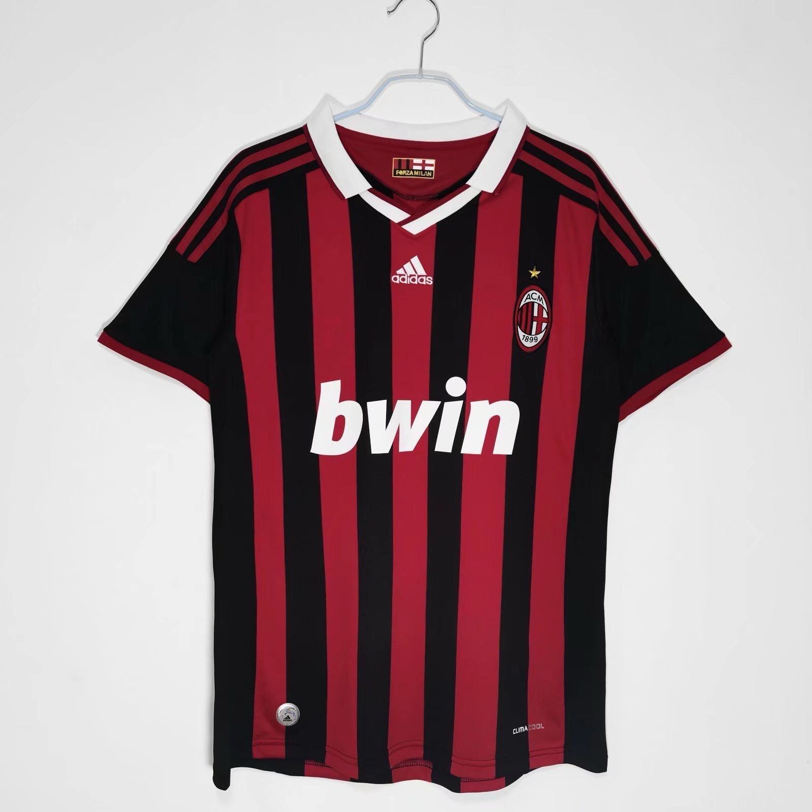 AC Milan 2009-10 Home Retro Jersey-S