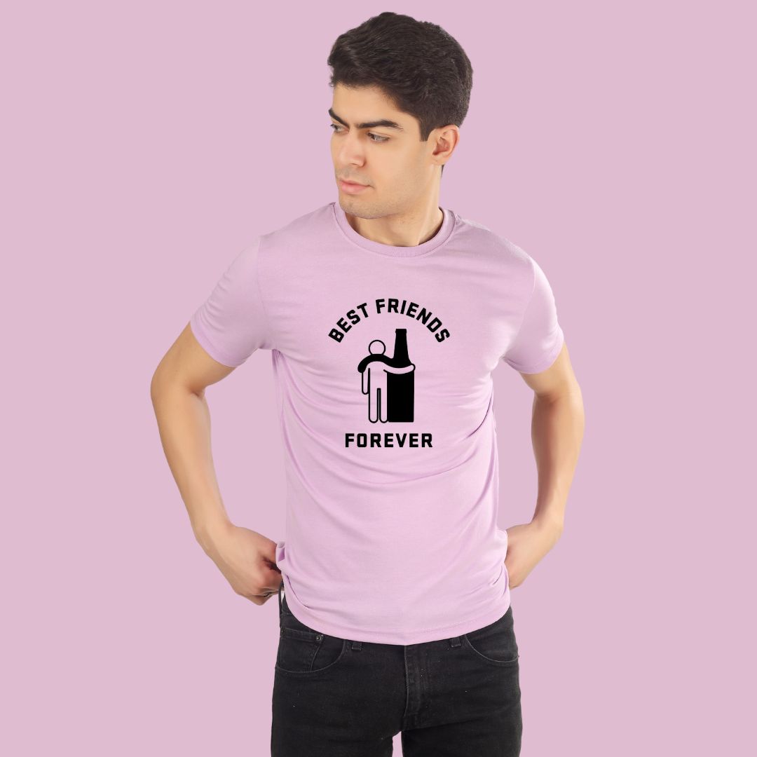 Brew Buddies Printed Tee Lavender / Medium
