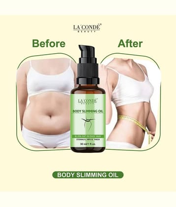 La'Conde Body Slimming Oil Fat Burner Oil Shaping & Firming Oil 30 mL