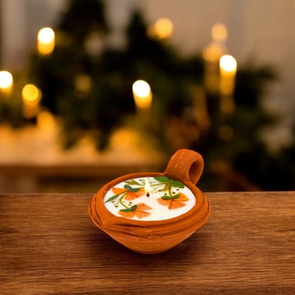 Decorative Scented Aladin Diya - Vanilla