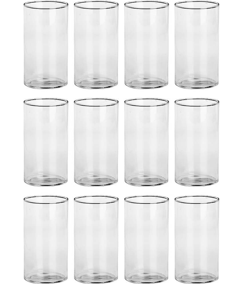 Afast Water/Juice  Glasses Set,  280 ML - (Pack Of 12)