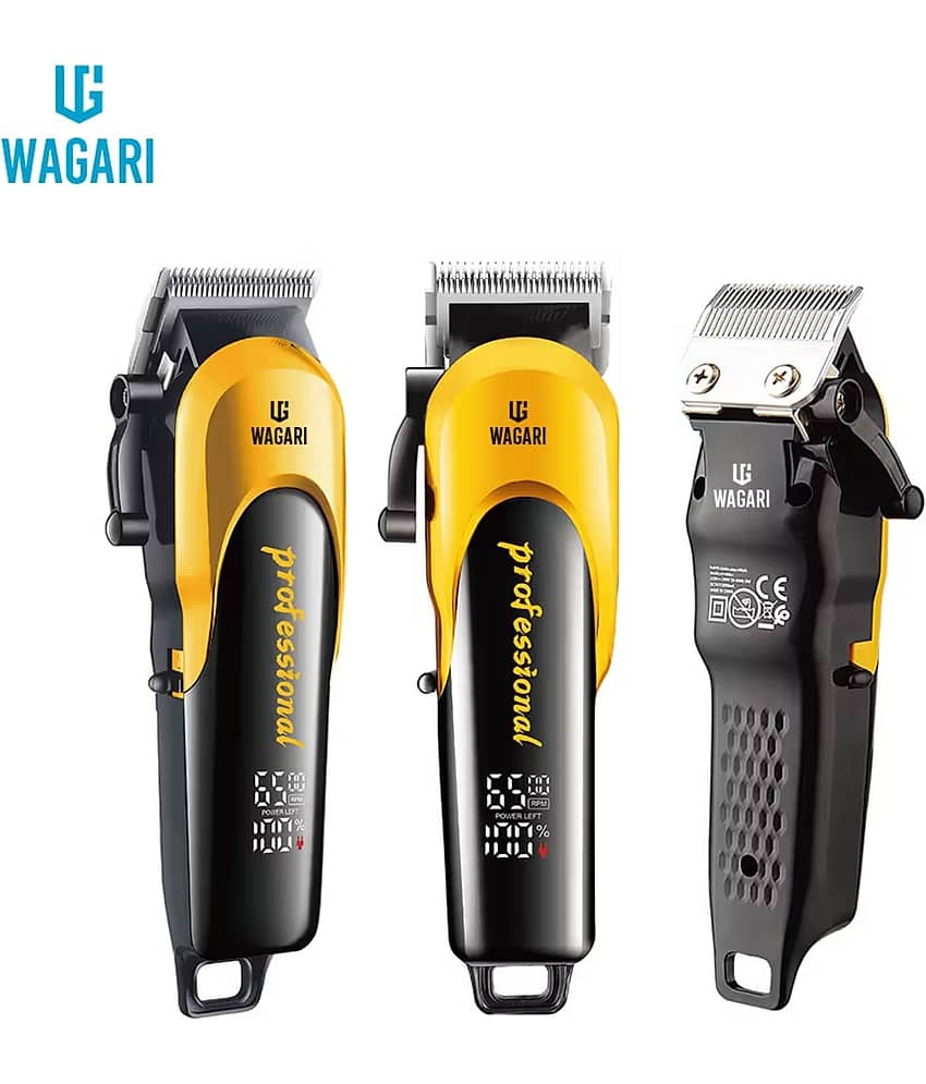 wagari CT-8082 Black Cordless Beard Trimmer With 240 minutes Runtime