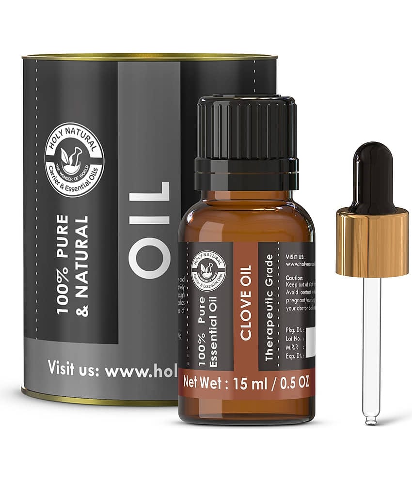 Holy Natural - Clove Oil Essential Oil 15 mL (Pack of 1)