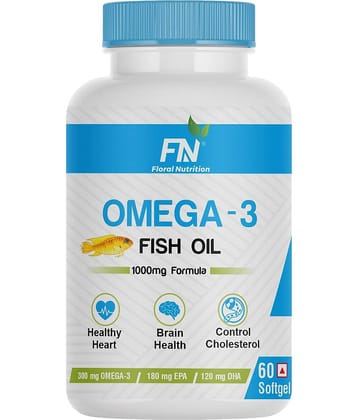 Floral Nutrition - Omega-3 Fatty Acids Softgel ( Pack of 1 )