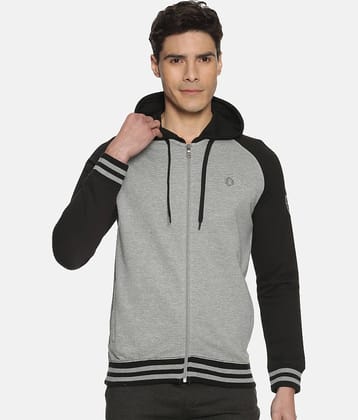 Dollar Cotton Blend Hooded Men's Sweatshirt - Black ( Pack of 1 )