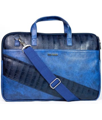 Man Arden 14 Ltrs Blue Laptop Bags