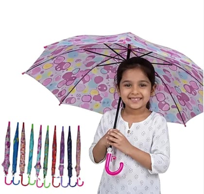 S V M 2 Fold Automatic Umbrella For Rain Sun Wind ( Multi , Printed )