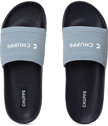 CHUPPS Navy Men's Slide Flip Flop