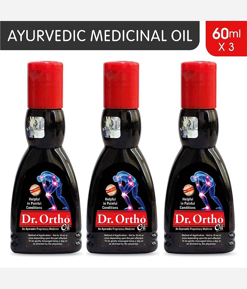 Dr. Ortho Pain Relief Oil, 60Ml (Pack Of 3)