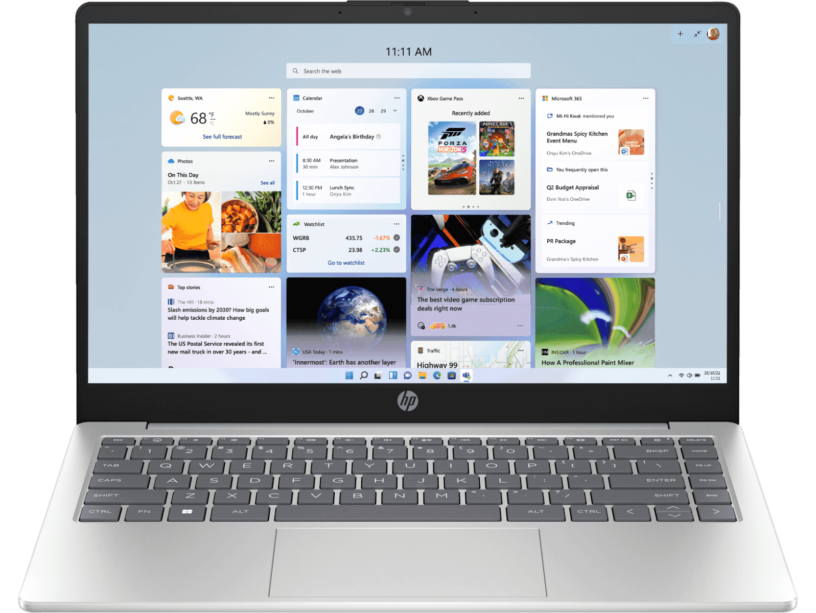 HP Laptop 35.6 cm (14),13th Generation Intel® Core™ i3 processor, 8 GB DDR4 RAM, 512 GB SSD Hard Drive, Silver, 14-ep0341TU