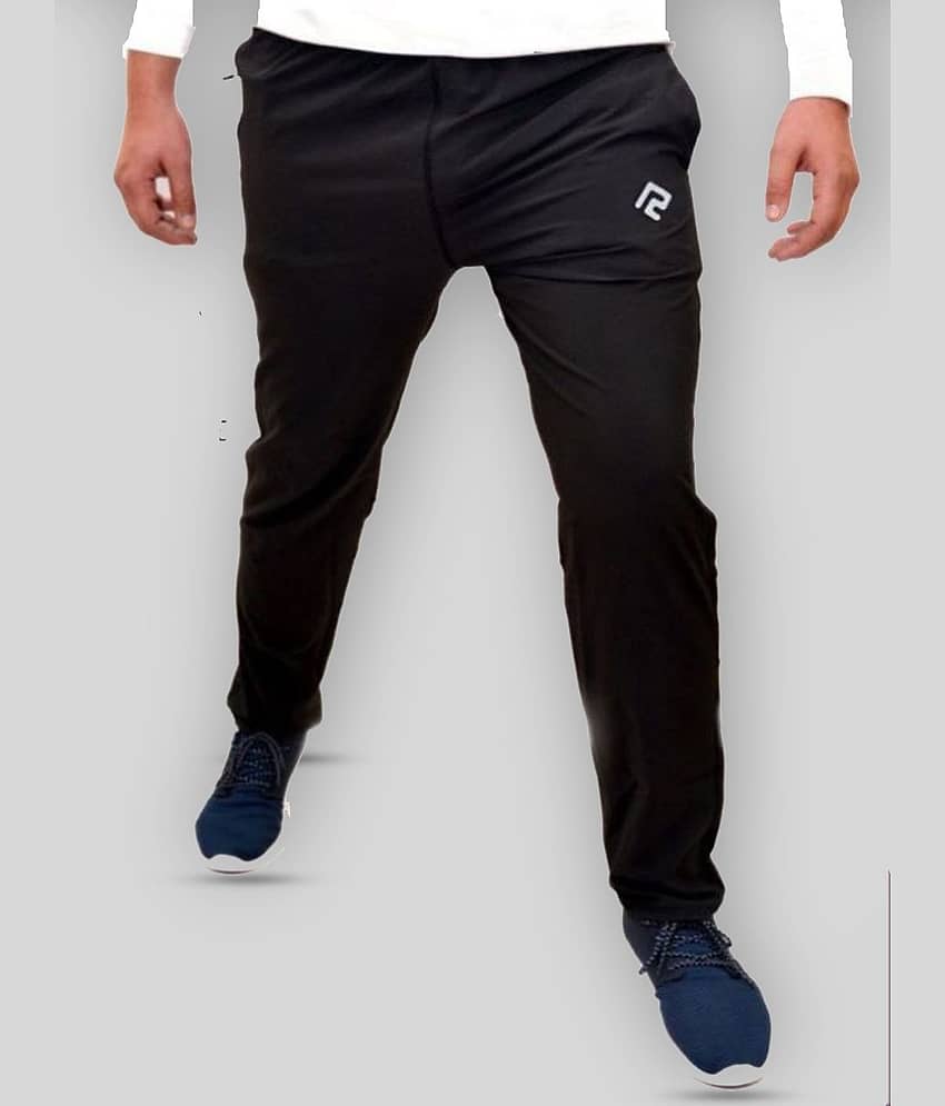 RANBOLT - Black Polyester Men's Trackpants ( Pack of 1 )