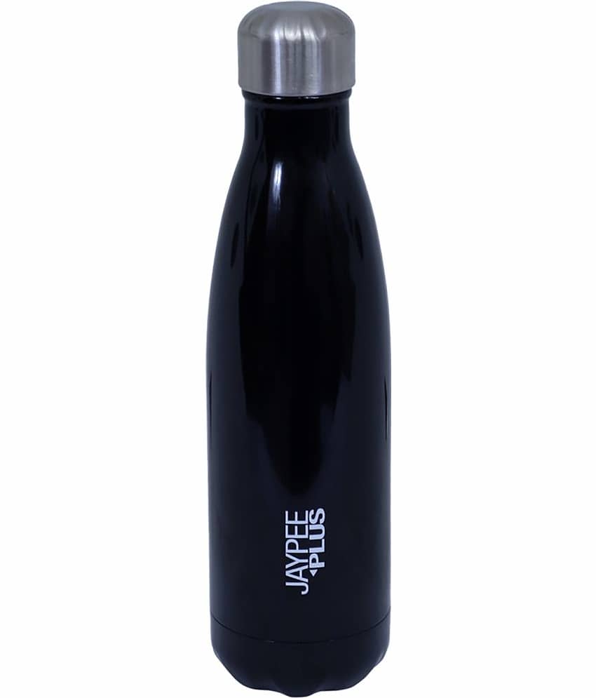 Jaypee Plus - Alpha 1000 Black 1000 mL Water Bottle ( Set of 1 )