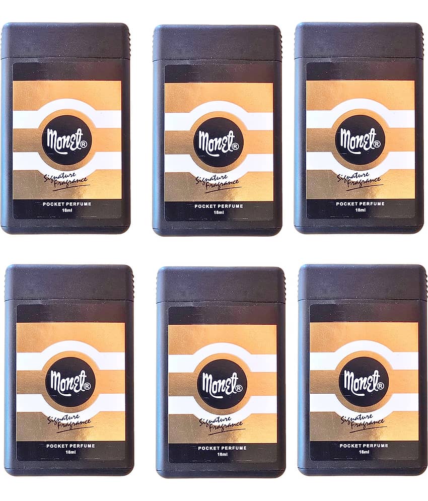 Monet Eau De Parfum (EDP) Woody Strong -Fragrance For Men,Women,Unisex ( Pack of 6 )