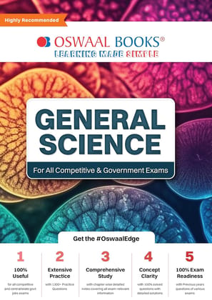 OSWAAL GENERAL SCIENCE FOR COMPETITIVE EXAMS AND GOVERNMENT EXAMS ||2026 EXAMS [Paperback] [Oct 30, 2024] Arihant
