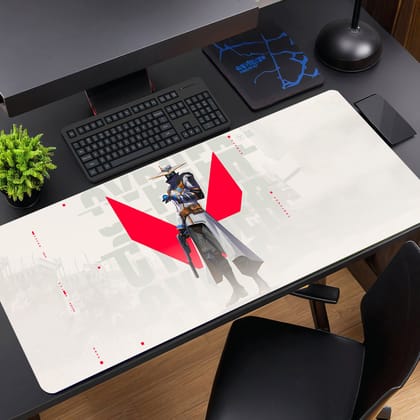 Valorant - Cypher Desk Mat (31 X 12 Inches) - Gaming Mouse Pad | Rubber Base Desk Mat