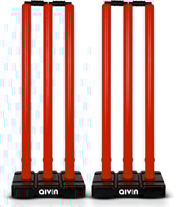 Aivin Stumps & Bails ( Pack of 2 )