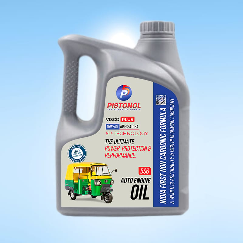 PISTONOL- VISCO PLUS-15W-40 (API-CF4)-(3 Ltr)