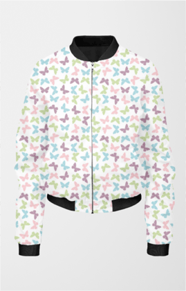 Bomber Jacket (Women) - All About Butterflies