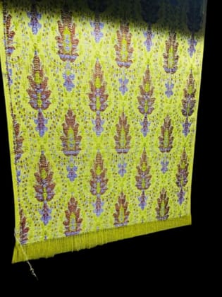Traditional Himroo Patta Design , 2 Meters