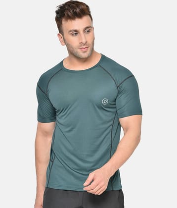 Chkokko - Grey Polyester Regular Fit Men's Sports T-Shirt ( Pack of 1 )