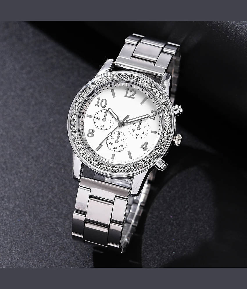 DECLASSE Silver Metal Analog Womens Watch