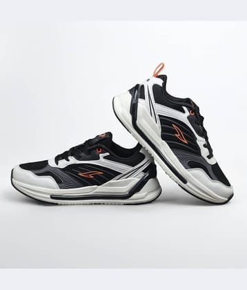 ASIAN POWERKICK-05 Black Men's Sports Running Shoes