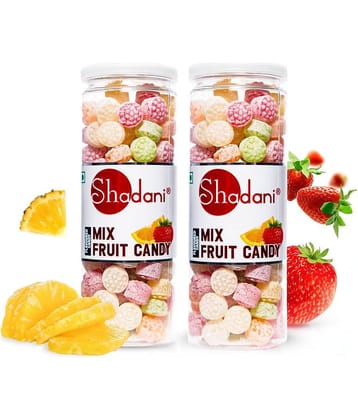 Shadani Mix Fruit Candy Hard Candies 255 gm Pack of 2